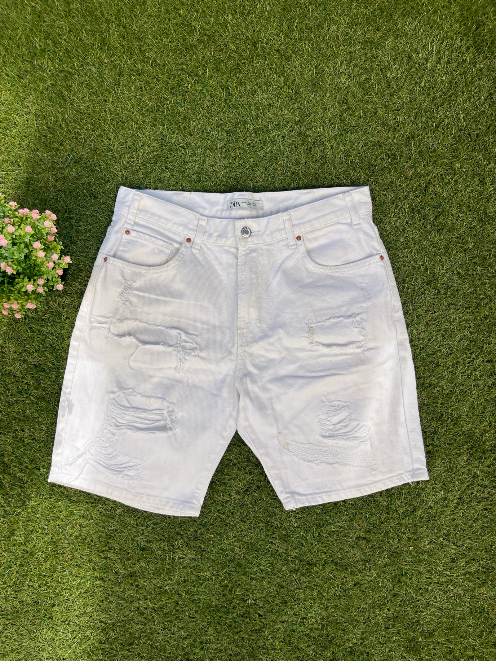 Pantalones cortos ZARA | Blancos🤍| Talla 32